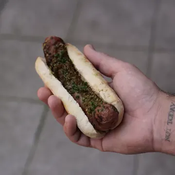 Montañuco de criollo con chimi casero